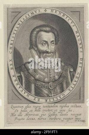 Heinrich IV., König von Frankreich. Stockfoto