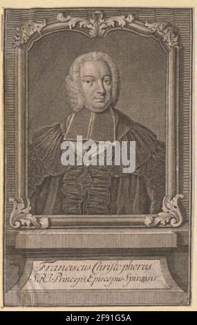 Hutten, Franz Christoph von Stecher: Sysang, Johann Christoph Stockfoto