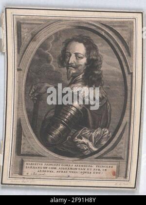 Linie, Graf von Arenberg, 2. Prinz von Barbaginçon, Albert de Stecher: Jode, Pieter (2) Datierung: 1646/1655 Stockfoto