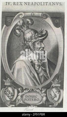 Tankred, König von Sizilien. Stockfoto