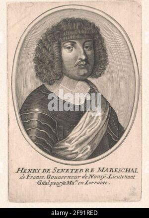 Senneterre, Duc de la Ferté-Senneterre, Henri de. Stockfoto