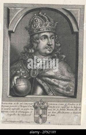 Balduin VI (IX.), Graf von Haingau und Flandern. Stockfoto