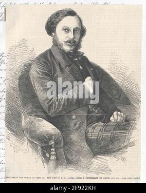 Persigny, Jean Gilbert Victor Fialin duc de . Stockfoto