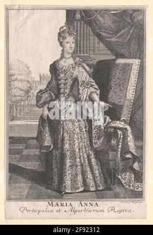 Marie Anna Josefa, Erzherzogin von Österreich. Stockfoto