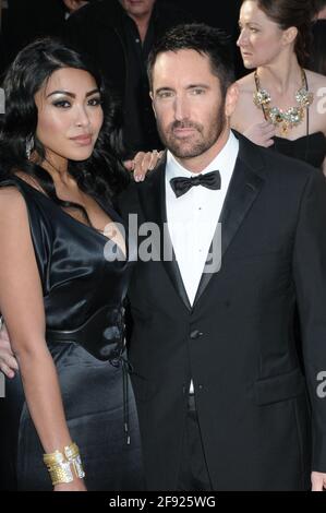 Trent Reznor, Marikeen Maandig bei den 83. Jährlichen Academy Awards, die am 27. Februar 2011 im Kodak Theatre in Los Angeles, ca. Stockfoto