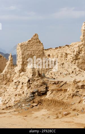 Altes Haus in Yanbu Al Nakhl Historischer Ort, Saudi-Arabien Stockfoto