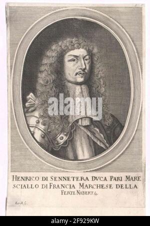 Senneterre, Duc de la Ferté-Senneterre, Henri de. Stockfoto