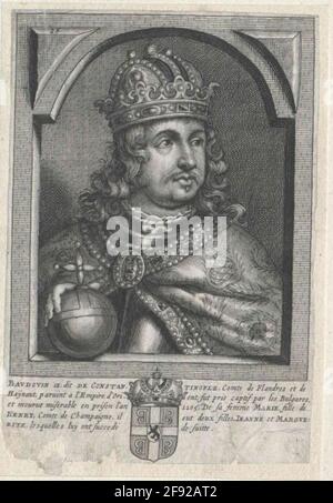 Balduin VI (IX.), Graf von Haingau und Flandern. Stockfoto