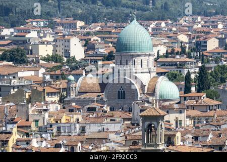 Historische Synagoge und Jüdisches Museum von Florenz in Italien Stockfoto