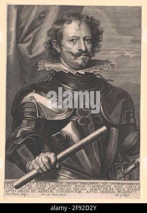 Guzmán, Diego Field de Sanlúcar La Mayor Stecher: Pontius, Paulusdatierung: 1630/1657 Stockfoto