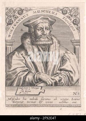 Musculus, Wolfgang Stecher: Bry, Johann Theodor Dedation: 1597/1599 Stockfoto