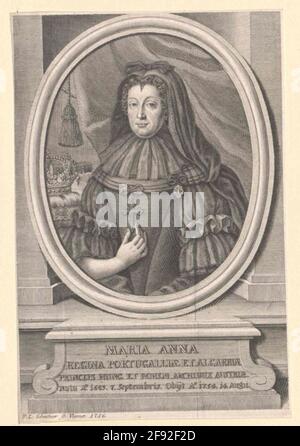 Marie Anna Josefa, Erzherzogin von Österreich. Stockfoto