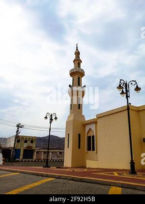 Altes Haus in Yanbu Al Nakhl Historischer Ort, Saudi-Arabien Stockfoto