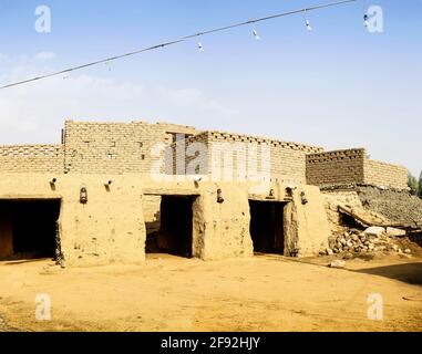 Altes Haus in Yanbu Al Nakhl Historischer Ort, Saudi-Arabien Stockfoto