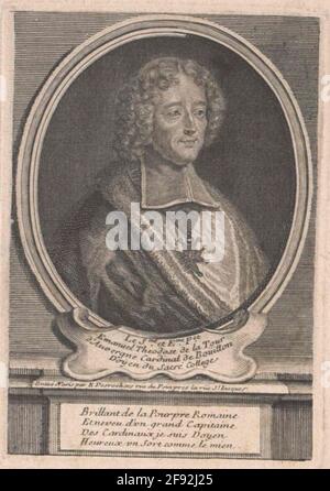 Der Turm der Auvergne de Bouillon, Emmanuel-Theodose von. Stockfoto