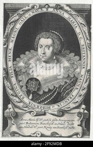 Henriette Maria, Prinzessin von Frankreich. Stockfoto