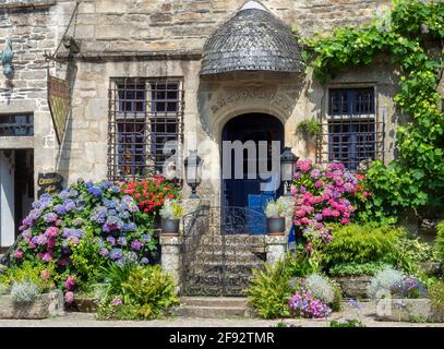 Rochefort en Terre, Morbihan, Bretagne, Frankreich, Europa. Stockfoto