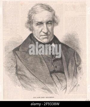 Hobhouse, John Cam, 1. Baron Broughton . Stockfoto