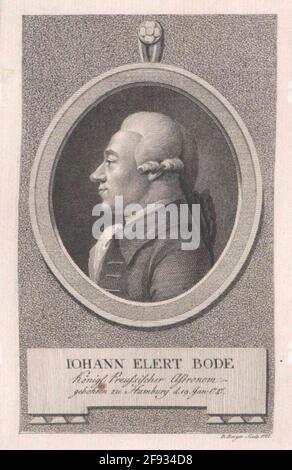 Bode, Johann Elert Stecher: Berger, Daniel (1744) Stockfoto