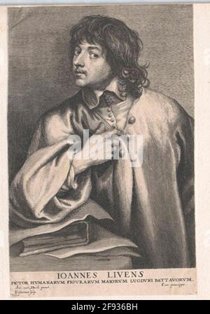 Lievens, Jan Stecher: Vorsterman, Lucas (1) Partnersuche: 1630/1650 Stockfoto