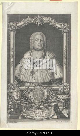 Ostein, Johann Friedrich Karl Graf. Stockfoto