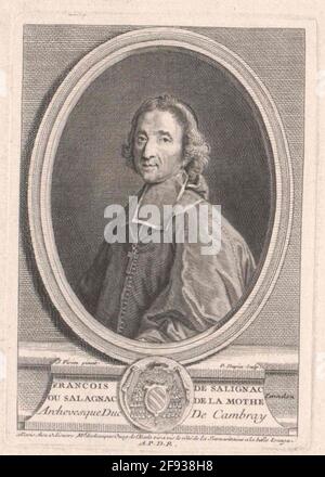 Félon, François de Salignac de la Mothe Stecher: DUPIN, Pierre (1690) Verlag: Michel Erbenverlagsort: Paris Stockfoto