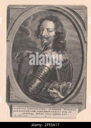 Linie, Graf von Arenberg, 2. Prinz von Barbaginçon, Albert de Stecher: Jode, Pieter (2) Datierung: 1646/1655 Stockfoto