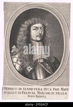 Senneterre, Duc de la Ferté-Senneterre, Henri de. Stockfoto