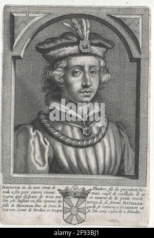 Balduin III., Graf von Flandern. Stockfoto