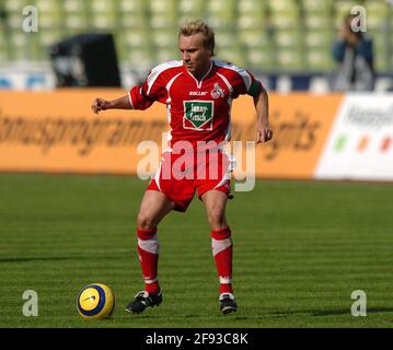 München, Deutschland. April 2005. SN 0304 1860 K 084.jpg TSV München 1860-1.FC KÖLN 0-0 Sebastian SCHINDZIELORZ, Köln, Action Football, 2. Bundesliga, Spieltage27, Liga2.03.4.2005, Nutzung weltweit Credit: dpa/Alamy Live News Stockfoto