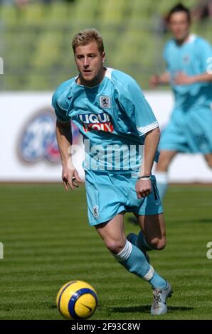 München, Deutschland. April 2005. SN 0304 1860 K 030.jpg TSV München 1860-1.FC KÖLN 0-0 Matthias LEHMANN, München, Action Football, 2. Bundesliga, Spieltage27, Liga2.03.4.2005, Nutzung weltweit Credit: dpa/Alamy Live News Stockfoto