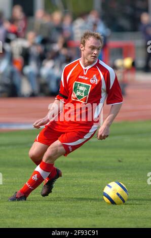 München, Deutschland. April 2005. SN 0304 1860 K 046.jpg TSV München 1860-1.FC KÖLN 0-0 Alexander VOIGT, Köln, Action Football, 2. Bundesliga, Spieltage27, Liga2.03.4.2005, Nutzung weltweit Credit: dpa/Alamy Live News Stockfoto