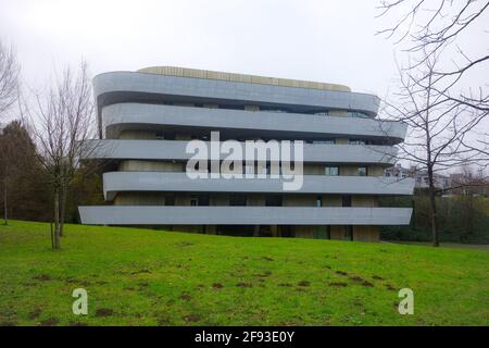 San Sebastian, Spanien - 15. Jan 2021: Das Basque Culinary Center, eine Kochschule von Weltklasse in San Sebastian Stockfoto