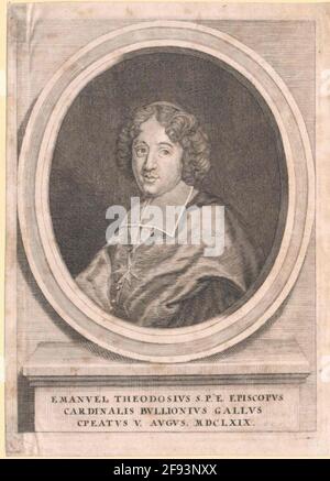 Der Turm der Auvergne de Bouillon, Emmanuel-Theodose von. Stockfoto