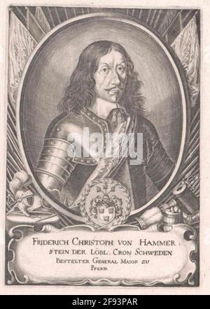 Hammerstein, Friedrich Christoph Freiherr. Stockfoto
