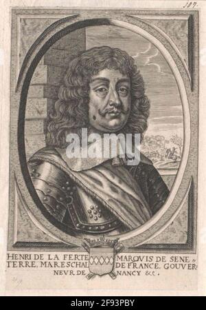 Senneterre, Duc de la Ferté-Senneterre, Henri de. Stockfoto