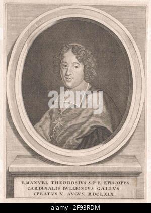 Der Turm der Auvergne de Bouillon, Emmanuel-Theodose von. Stockfoto