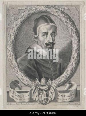 Alexander VII., Papst. Stockfoto