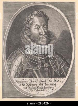 Rudolf II., römisch-deutscher Kaiser. Stockfoto