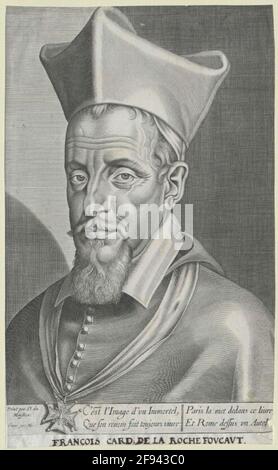 La Rochefoucauld, François de. Stockfoto