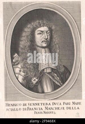 Senneterre, Duc de la Ferté-Senneterre, Henri de. Stockfoto