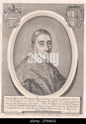 Tomasi, Giuseppe Maria Stecher: Aquila, Francesco FaraoneDatierung: 1713/1740 Stockfoto