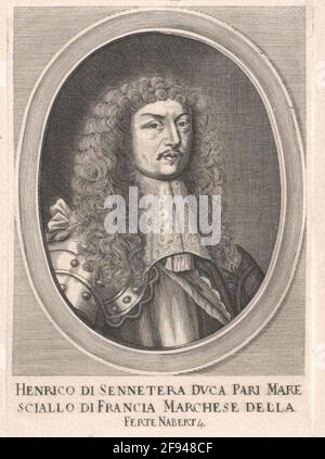 Senneterre, Duc de la Ferté-Senneterre, Henri de. Stockfoto