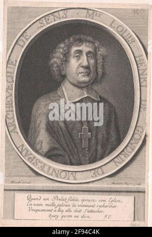 Gondrin Pardaillan, Louis Henri de. Stockfoto