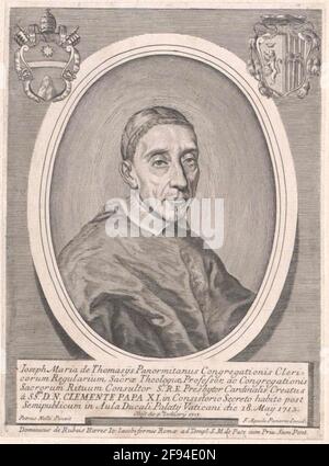 Tomasi, Giuseppe Maria Stecher: Aquila, Francesco FaraoneDatierung: 1713/1740 Stockfoto