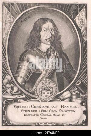 Hammerstein, Friedrich Christoph Freiherr. Stockfoto
