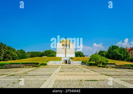 Pantheon der Nationalhelden in Ruse, Bulgarien Stockfoto