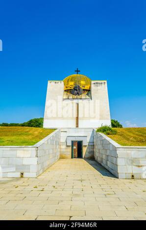 Pantheon der Nationalhelden in Ruse, Bulgarien Stockfoto