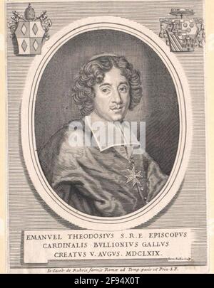 Der Turm der Auvergne de Bouillon, Emmanuel-Theodose von. Stockfoto