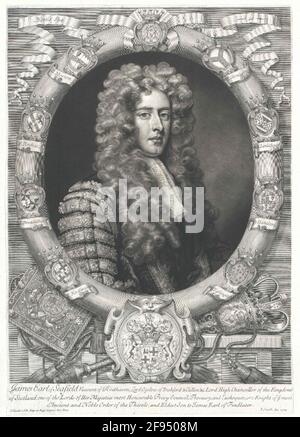 Ogilvy, 4. Earl of Findlater, 1. Earl of Seafield, James . Stockfoto